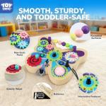 Wooden Butterfly Montessori Busy Board for Toddlers