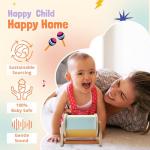 Montessori Spinning Drum for Babies and Toddlers