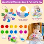 Weilim Montessori Sensory Toy Set for Babies