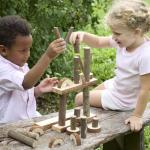 Guidecraft Branch Blocks - 36 Piece Kid's Natural Wooden Unit Building Set, Tree Block Stacking Sorting Toy for Toddlers