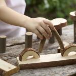 Guidecraft Branch Blocks - 36 Piece Kid's Natural Wooden Unit Building Set, Tree Block Stacking Sorting Toy for Toddlers