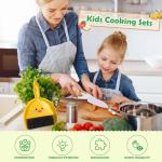 Montessori Kids Kitchen Knife Set - 14 Pieces