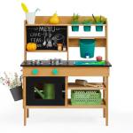 Outdoor Wooden Mud Kitchen Playset for Kids