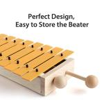 MUSICUBE 13 Keys Xylophone for Kids Wooden Xylophone Musical Instrument with Mallets Glockenspiel Instrument Educational Sensory Musical Toys Christmas Gift Choice for Boys Girls Aged 3+