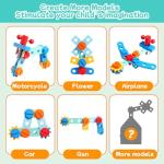 Montessori Toddler Tool Set - 33 PCS Wooden Kids Tools with Box / Bench, Montessori Educational Pretend Play Preschool Toys Gifts for 2 3 4 5 Year Old Boy Girl Kids, STEM Fine Motor Skills Tool Set