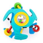 Baby Einstein Rattle & Sense Sensory Ball, Multisensory Baby Toy with Bead Chasers, Rattle Sounds & Textures, Easy to Grasp, Ages 3 Months+