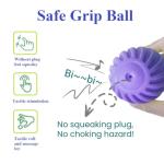 Ai-Fun 6 Pack Sensory Balls for Toddlers, Sensory Baby Toys, Infant Texture Balls Squeeze Sensory Toys Soft Multi Ball Set Gifts with Bright Color Textured