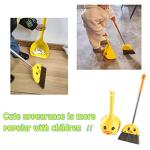 VIPAMZ Mini Broom and Dustpan Set for Kids - Cute Yellow Duck for Girls & Boys - Toddler Broom Set for Household Cleaning and Pretend Play - Perfect for Toddlers & Preschooler …