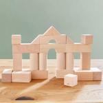 HABA Wooden Building Blocks 26 Piece Set: Open-Ended Stacking Toys, Toddler Blocks, and Wooden Toys Made in Germany for Creative Play and Learning