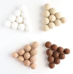 Mini Felt Factory Seasonal Wool Balls Set (60 Pack)