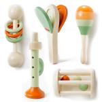 Musical Instruments Set - Montessori Music Toys - Musical Set for Toddlers - Montessori Toys - Toddler Musical Instruments - Montessori Musical Toy Set by Playfully