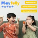 Musical Instruments Set - Montessori Music Toys - Musical Set for Toddlers - Montessori Toys - Toddler Musical Instruments - Montessori Musical Toy Set by Playfully