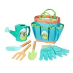 BLUEY Gardening Set | Quality Garden Tool Kit for Kids and Toddlers | Includes Watering Can, Gloves, Two Shovels, Rake and Tote Bag