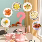 Cicicooie Montessori Mini Kitchen Cooking Set for Kids