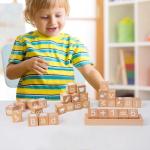 ANWoRLeT Wooden Blocks,ABC Building Blocks,Wooden Alphabet Baby Blocks,Counting & Building Block Set,Blocks Toys for 3+ Year Old,1.18inch,Gifts