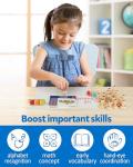 Wooden Alphabet and Number Stamp Set for Kids