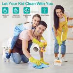 Jenilily Detachable Kids Cleaning Toy Set - Broom, Mop, Dustpan, Brush, Rag Play, Housekeeping Kit, STEM Really Clean Toys Gift for Girls & Boys