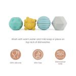 4 Pack Silicone Spheres Sensory Toys, Silicone Sensory Balls for Baby Boys & Girls