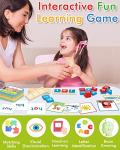 Gojmzo Wooden CVC Spelling Games for Kids