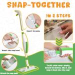 Real Working Kids Spray Mop for Toddlers, Cellulera Montessori Toys Mini Size Cleaning Set, Real Water Sprayer for Pretend Play & Learning, Housekeeping Toys Gift for Toddlers Girls Boys Ages 3+