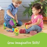 Learning Resources New Sprouts Grow It! Toddler Gardening Set - 9 Pieces, Ages 2+ Toddler Learning Toys, Garden Toys for Kids, Spring and Easter Toys for Boys and Girls
