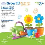 Learning Resources New Sprouts Grow It! Toddler Gardening Set - 9 Pieces, Ages 2+ Toddler Learning Toys, Garden Toys for Kids, Spring and Easter Toys for Boys and Girls