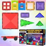 Magnetic Building Tiles Set for Kids 3+