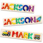 Personalized Wooden Name Puzzle for Kids