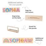 Personalized Wooden Name Puzzle for Kids