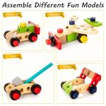 KIDWILL Wooden Tool Kit for Creative Kids
