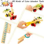 KIDWILL Wooden Tool Kit for Creative Kids