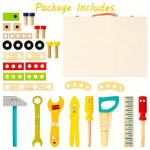 KIDWILL Wooden Tool Kit for Creative Kids