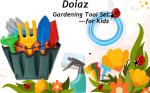 Kidz Gardening Tool Set – Gardening Tools Kit Includes Shovel, Rake, Fork Trowel, Children'z Garden Kit with Sun Hat, Apron, Gloves, Tote Bag, Sprayer and Bucket, Outdoor Play Toyz Gift for Kidz