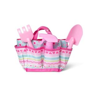 Melissa & Doug Sunny Patch Pretty Petals Gardening Tote Set with Tools