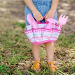 Melissa & Doug Sunny Patch Pretty Petals Gardening Tote Set with Tools