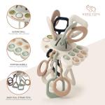 Montessori Silicone Airplane Toy for Babies