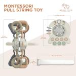 Montessori Silicone Airplane Toy for Babies