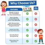 Montessori Busy Book for Toddlers Ages 3+