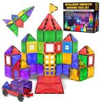 Magnetic Building Tiles Set for Kids 3+