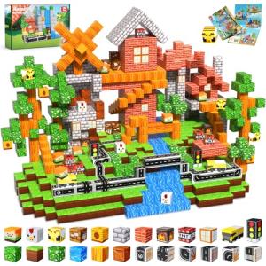 Magnetic Building Blocks Set for Kids 4-8