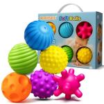 Montessori Sensory Spiky Balls for Babies 6-12 Months