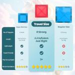 Mini Magnetic Tiles for Kids - Montessori Building Blocks