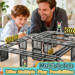 Magnetic Tiles Road Expansion Pack for Kids