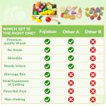 Wooden Pretend Play Food Set for Kids