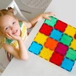 Magnetic Building Tiles Set for Kids - 110PCS