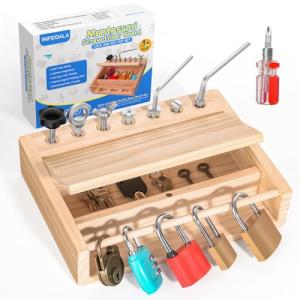 Montessori Screwdriver Board for Kids’ Learning Fun