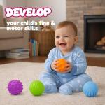 Montessori Soft Sensory Balls for Babies 3+