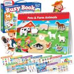 Montessori Busy Book for Toddlers Ages 3+