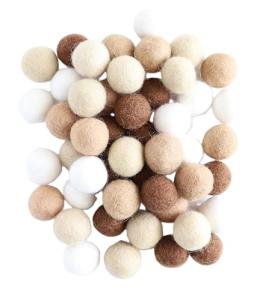 Mini Felt Factory Seasonal Wool Balls Set (60 Pack)