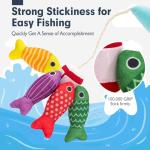 Hahaland 10-in-1 Montessori Fishing Game for Toddlers